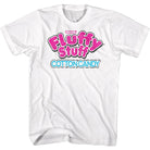 Wholesale Fluffly Stuff Logo White T-Shirt