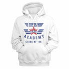 Top Gun Academy 86 White Hoodie
