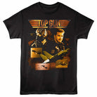Top Gun Collage Black T-Shirt