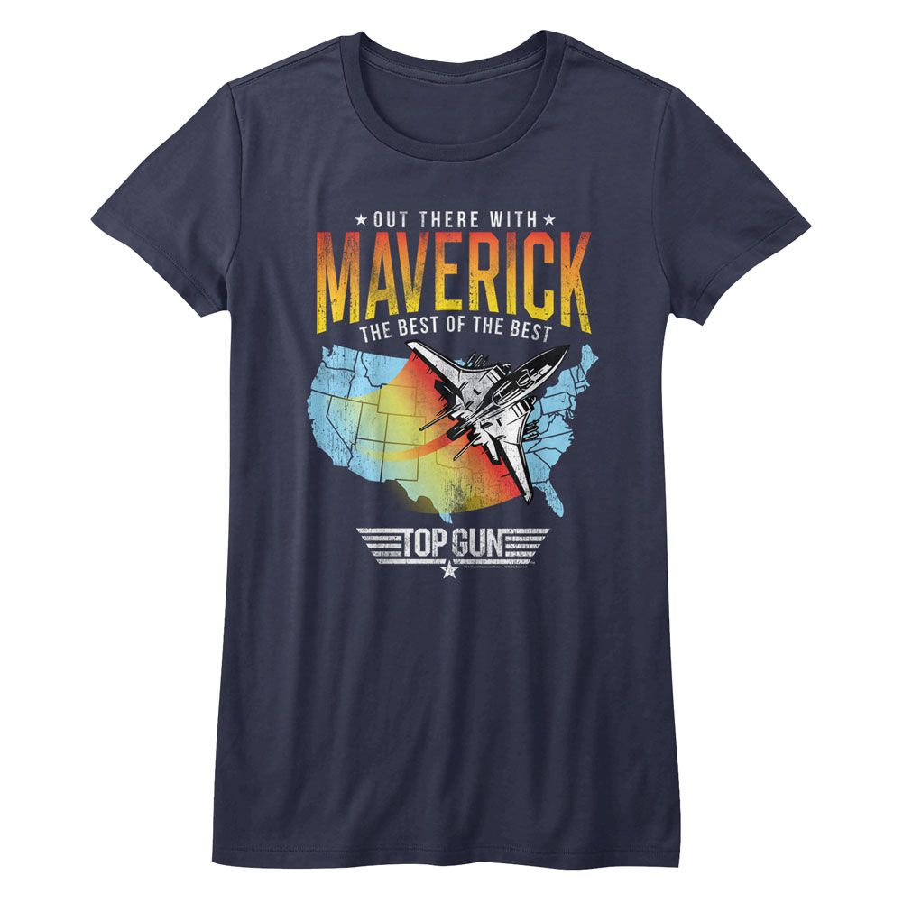 Top Gun Maverick Dive Navy Women's T-Shirt