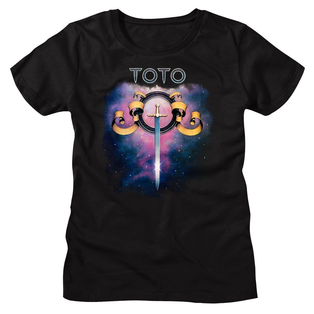 Toto Toto Galaxy Black Women's T-Shirt