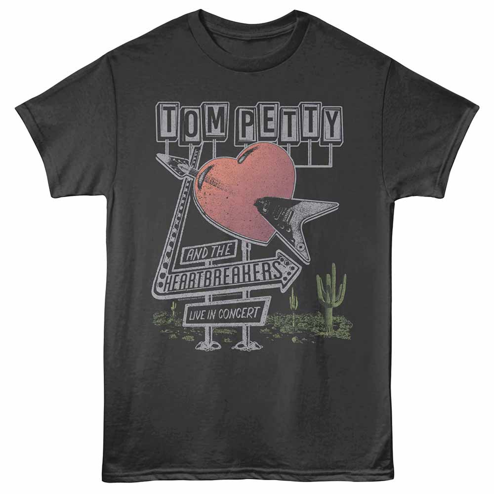 Tom Petty Roadside Sign Smoke T-Shirt