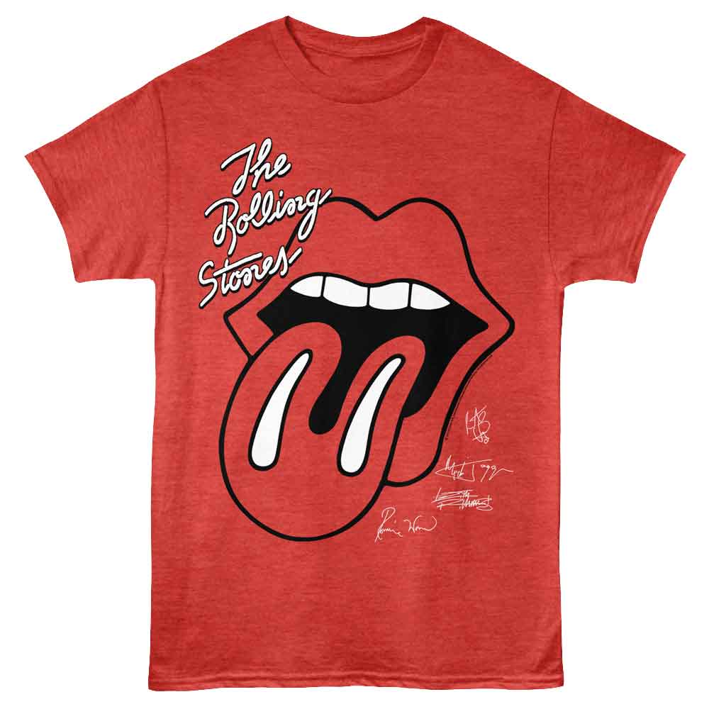 Wholesale ROLLING STONES ROLLING STONES CLASSIC STONES RED HEATHER T-Shirt