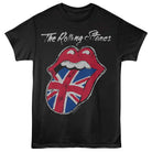 Wholesale ROLLING STONES ROLLING STONES PAINTED UK TONGUE BLACK T-Shirt