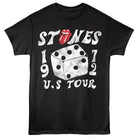 Wholesale ROLLING STONES ROLLING STONES WORLD TOUR 72 BLACK T-Shirt