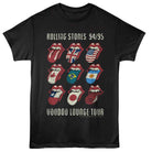 Rolling Stones Voodoo Tongues Black T-Shirt