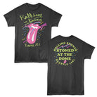 Rolling Stones Stoned at Dome Smoke Front & Back Print T-Shirt