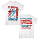 Rolling Stones Toronto Tour White Front & Back Print T-Shirt