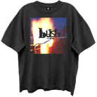 Giant Vintage Bush Razorblade Suitcase Album Cover Limo Black Enzyme Washed T-Shirt