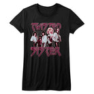 Twisted Sister Pretty in Pink Black Women's T-Shirt
