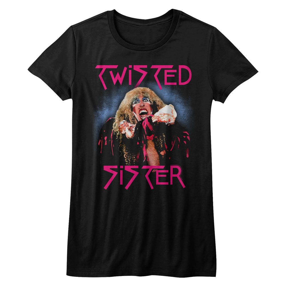 Twisted Sister Twisted Dee Black Women's T-Shirt