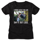 Twilight Say It Out Loud Black Women's T-Shirt