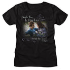Twilight Lion in Love With The Lamb Black Women's T-Shirt