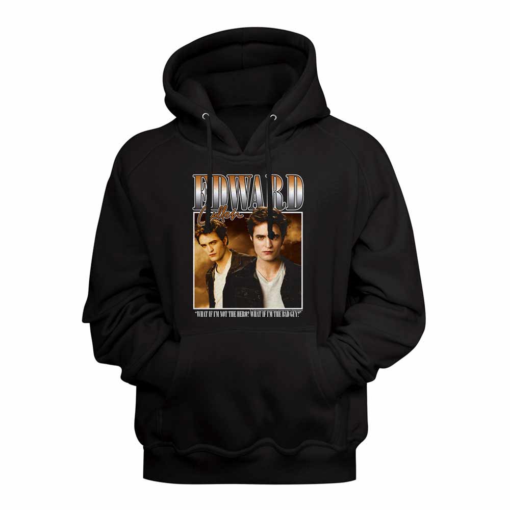 Twilight Two Image Box Black Hoodie