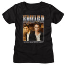 Twilight Two Image Box Black Women's T-Shirt