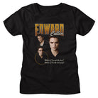 Twilight Edward 3 Character Pose Black Women's T-Shirt