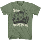 Universal Monsters Its Alive Military Green Heather T-Shirt