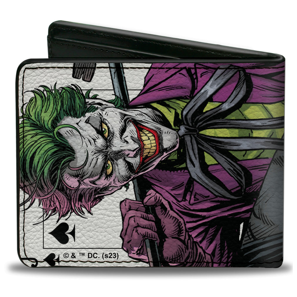 Wholesale Bi-Fold Wallet - Batman Versus Joker Three Jokers Spade