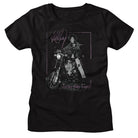 Whitney Houston Motorcycle Black Women's T-Shirt
