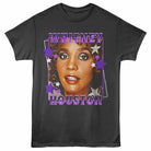Whitney Houston Glamor Portrait Smoke T-Shirt