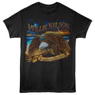 Willie Nelson Lightning Eagle Black T-Shirt