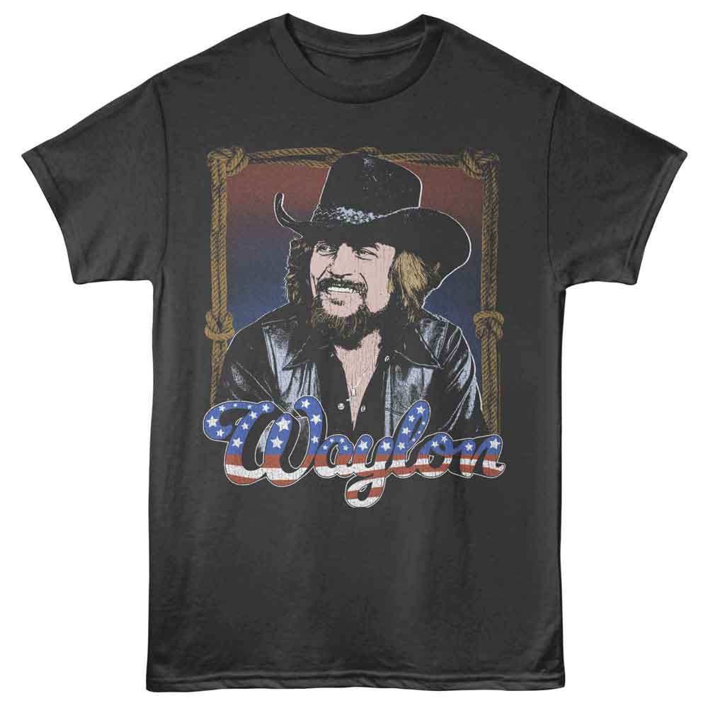 Waylon Jennings Americana Smoke T-Shirt