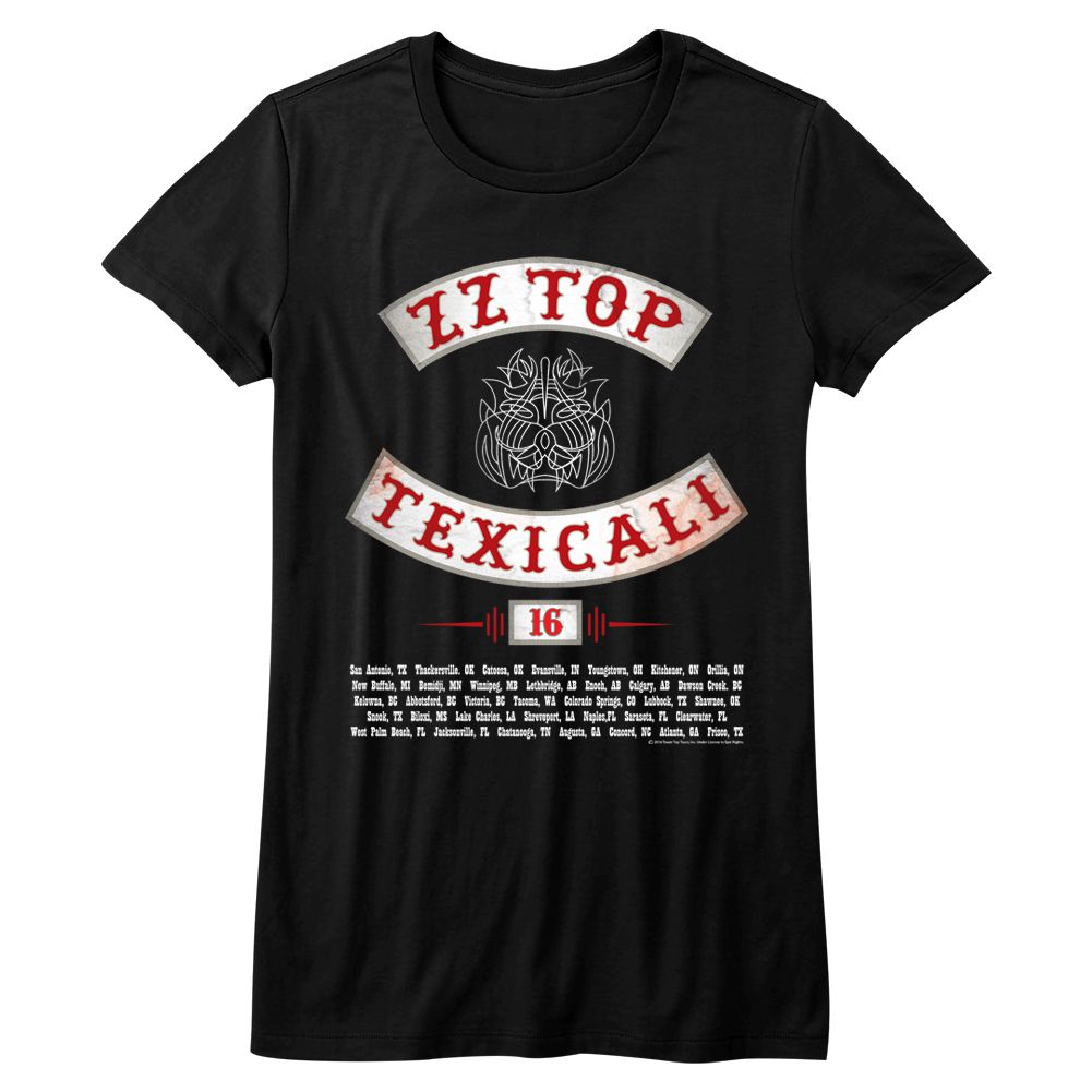 ZZ Top Texicali Black Women's T-Shirt