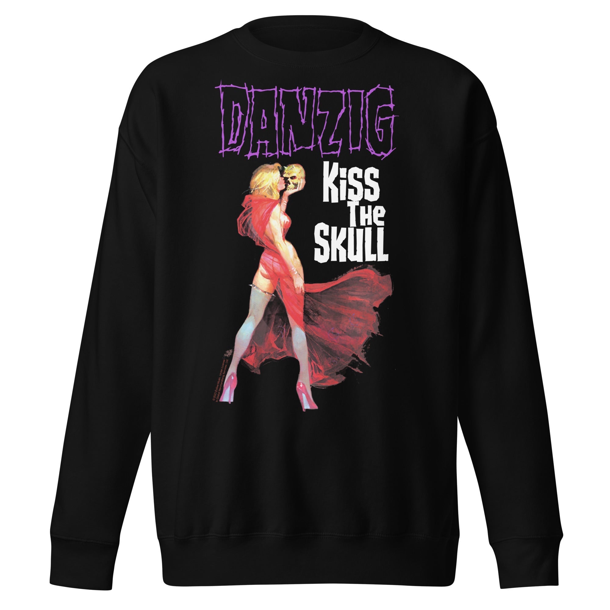 Wholesale Danzig Logo Skull Sweatshirt