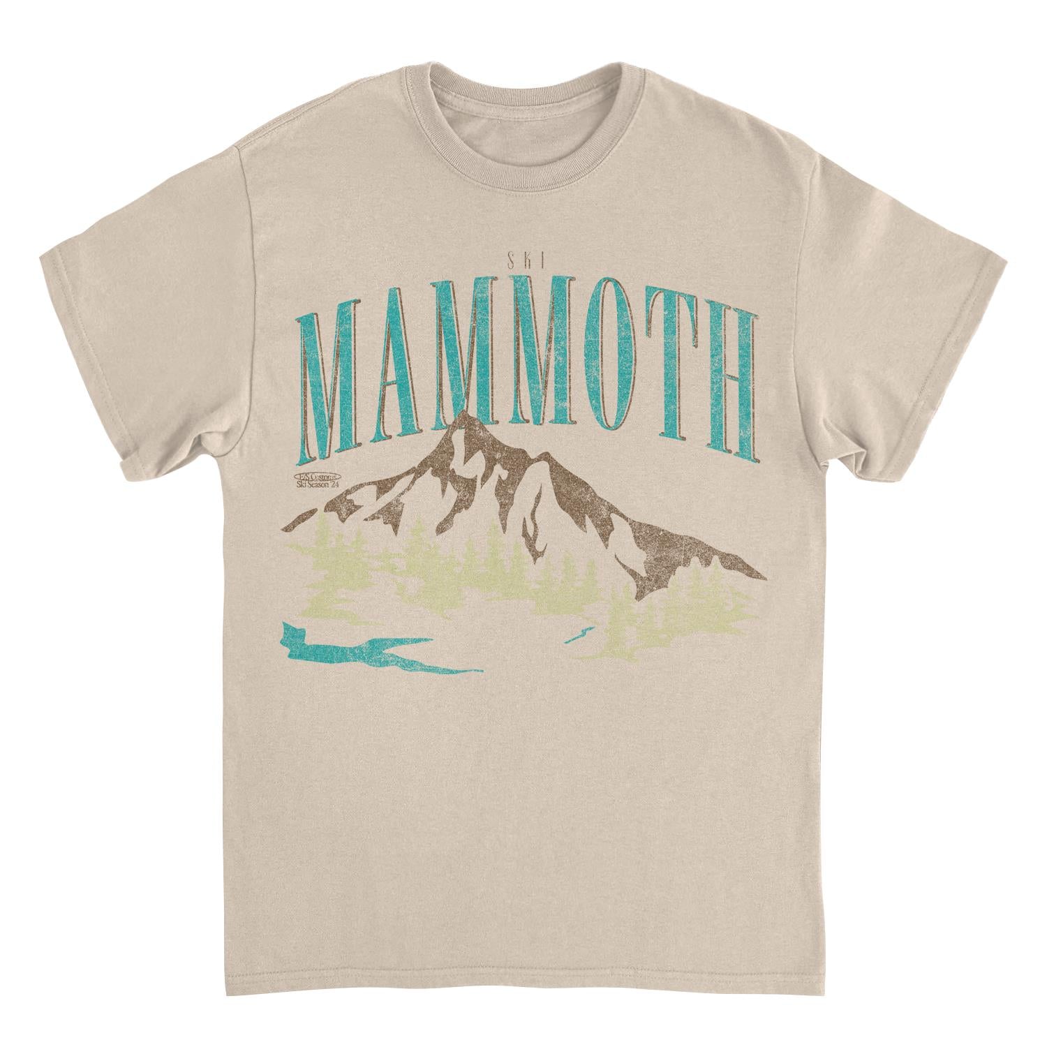 Wholesale Ski Mammoth Tan T-Shirt