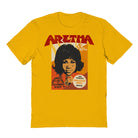 Wholesale Goodie Two Sleeves Aretha Franklin Aretha and Revue Gold T-Shirt