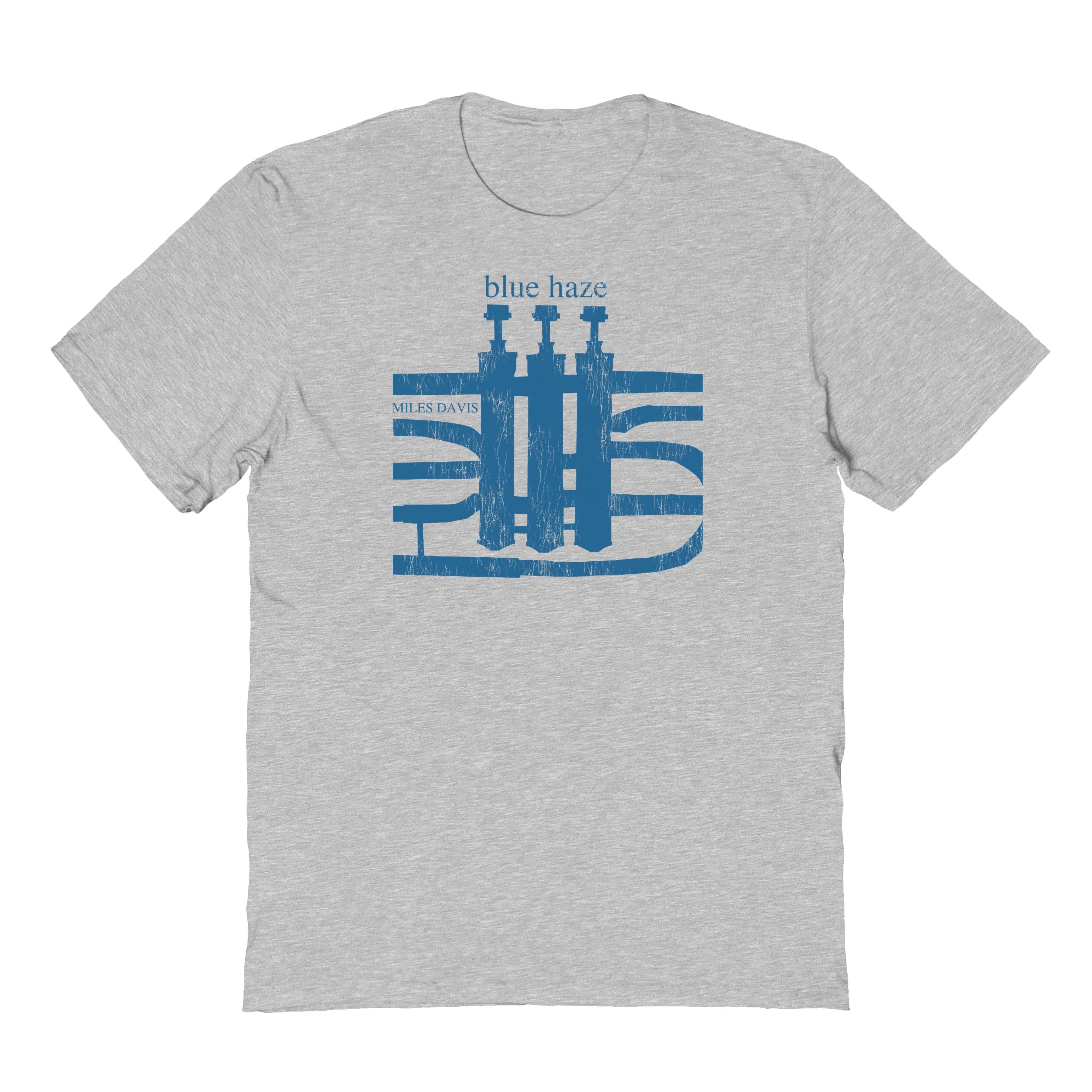 Wholesale Goodie Two Sleeves Miles Davis Blue Haze Heather Gray T-Shirt