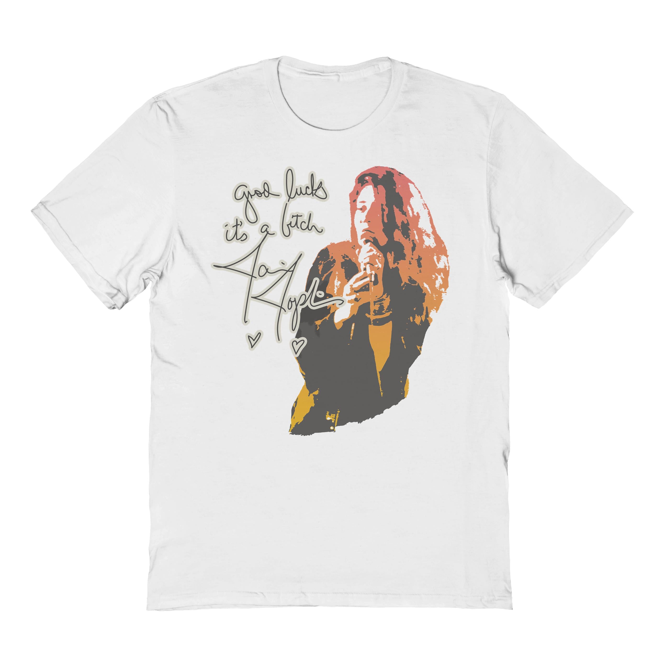 Wholesale Goodie Two Sleeves Janis Joplin Good Luck T-Shirt