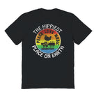 Wholesale Goodie Two Sleeves Woodstock Hippiest Place on Earth Black T-Shirt