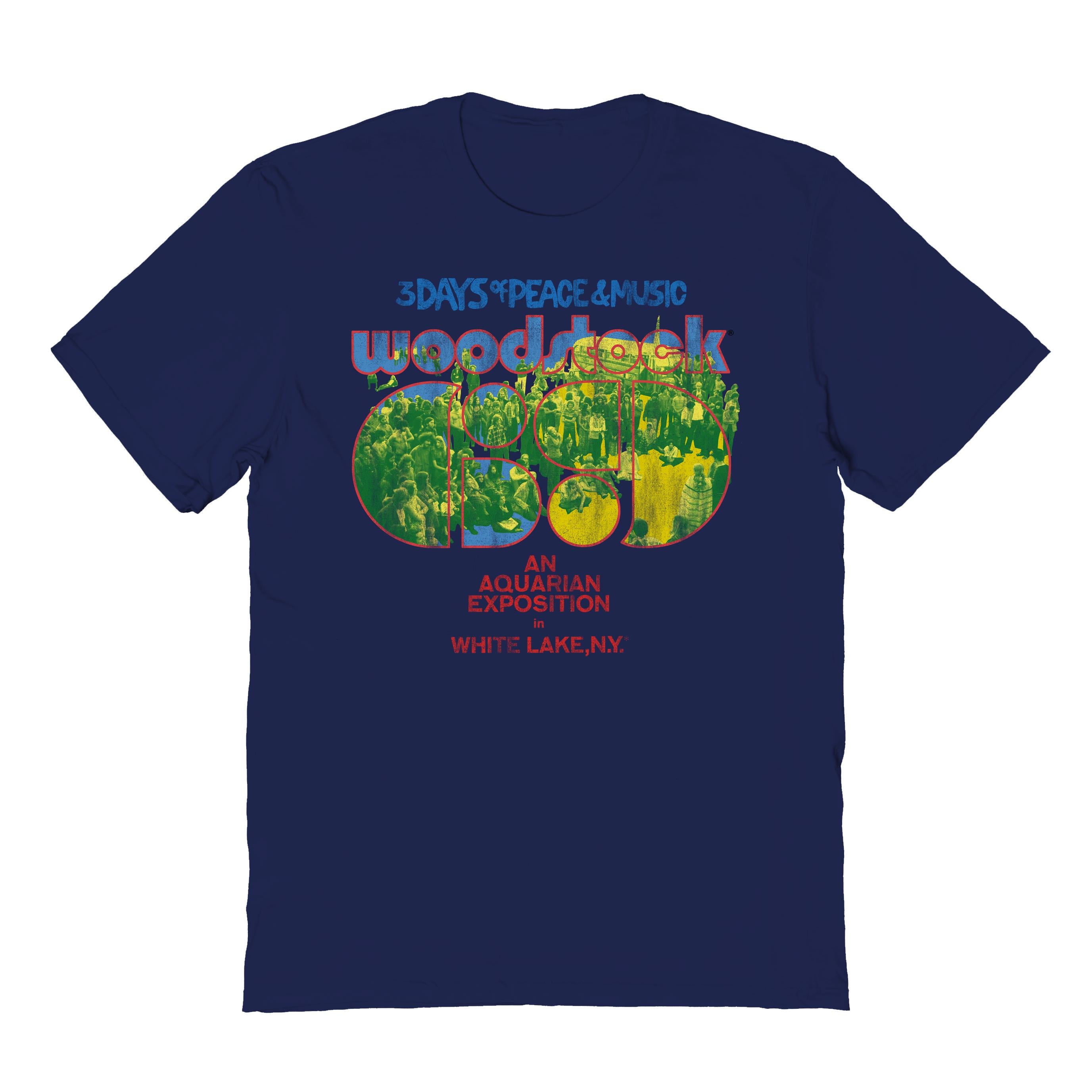 Wholesale Goodie Two Sleeves Woodstock Hippie Bus Navy T-Shirt