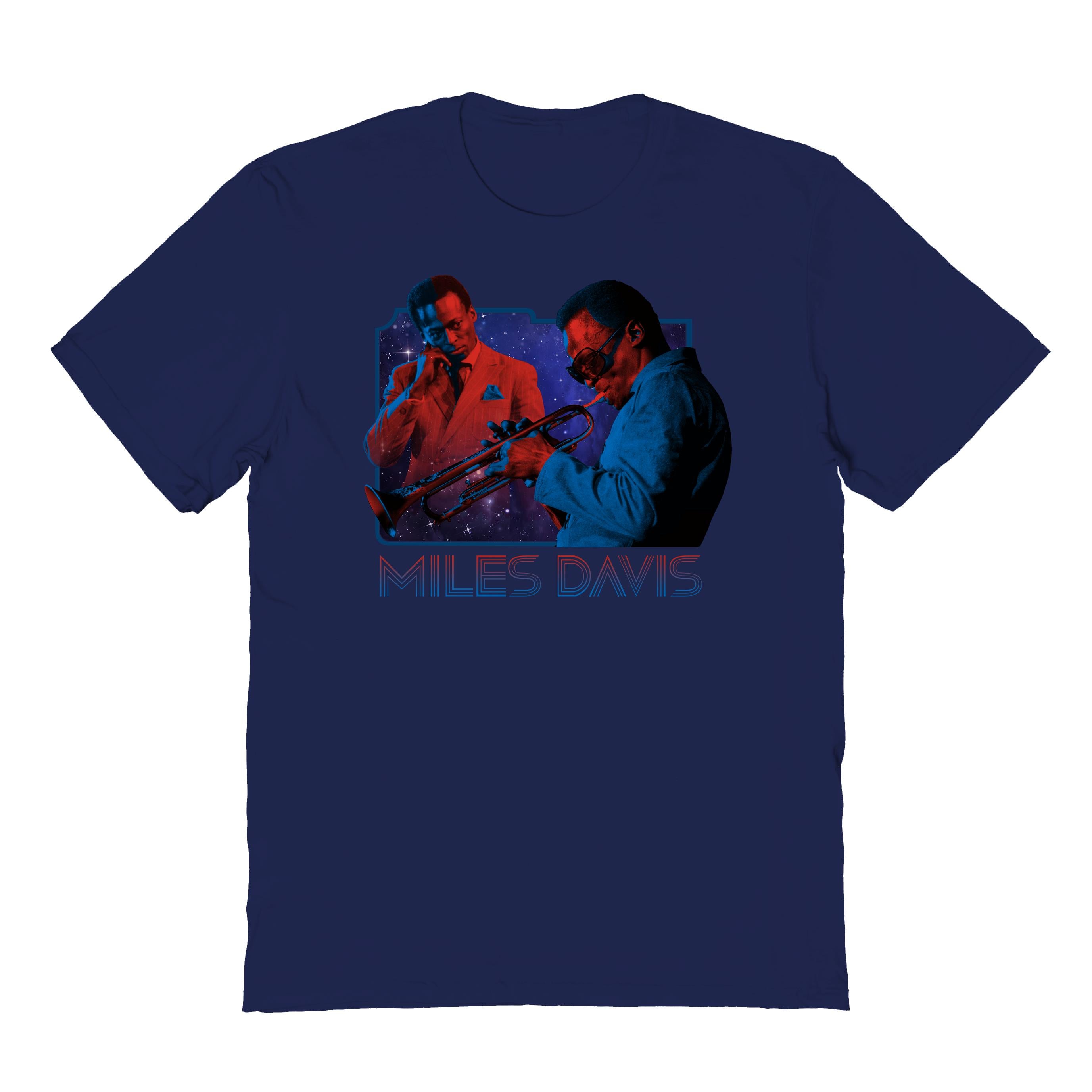 Wholesale Goodie Two Sleeves Miles Davis Hot and Cool Navy T-Shirt