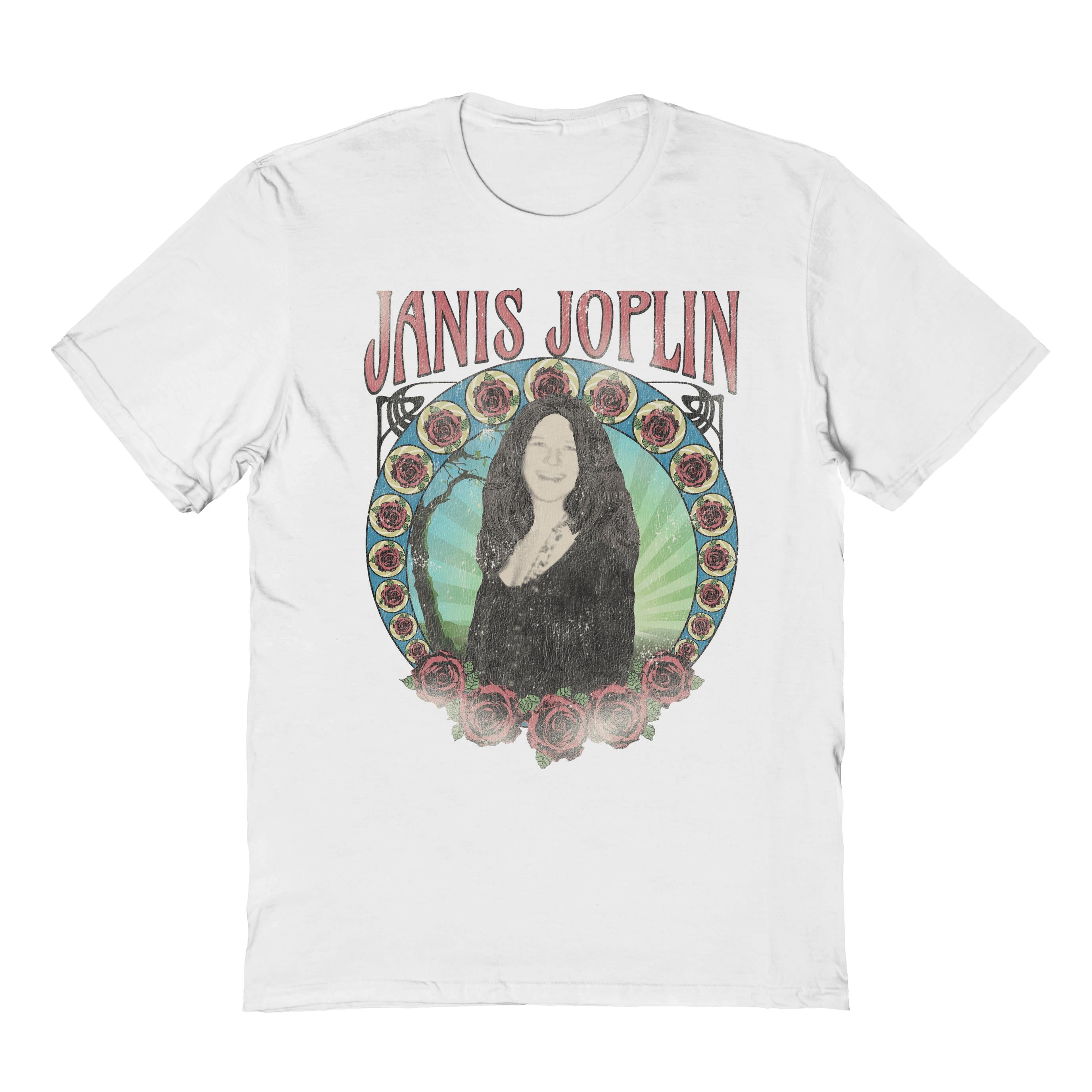 Wholesale Goodie Two Sleeves Janis Joplin Roses T-Shirt