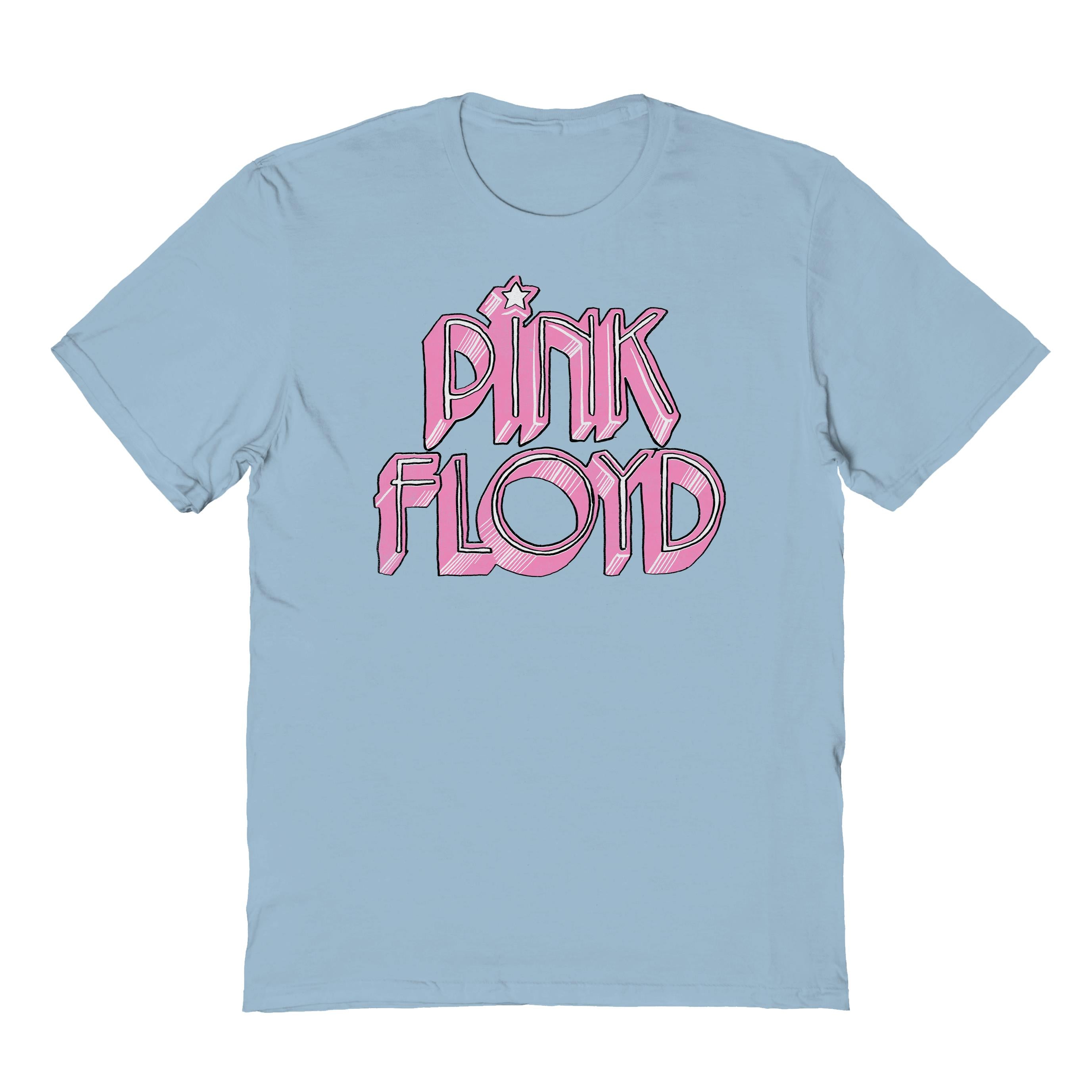 Wholesale Goodie Two Sleeves Pink Floyd 3D Light Blue T-Shirt