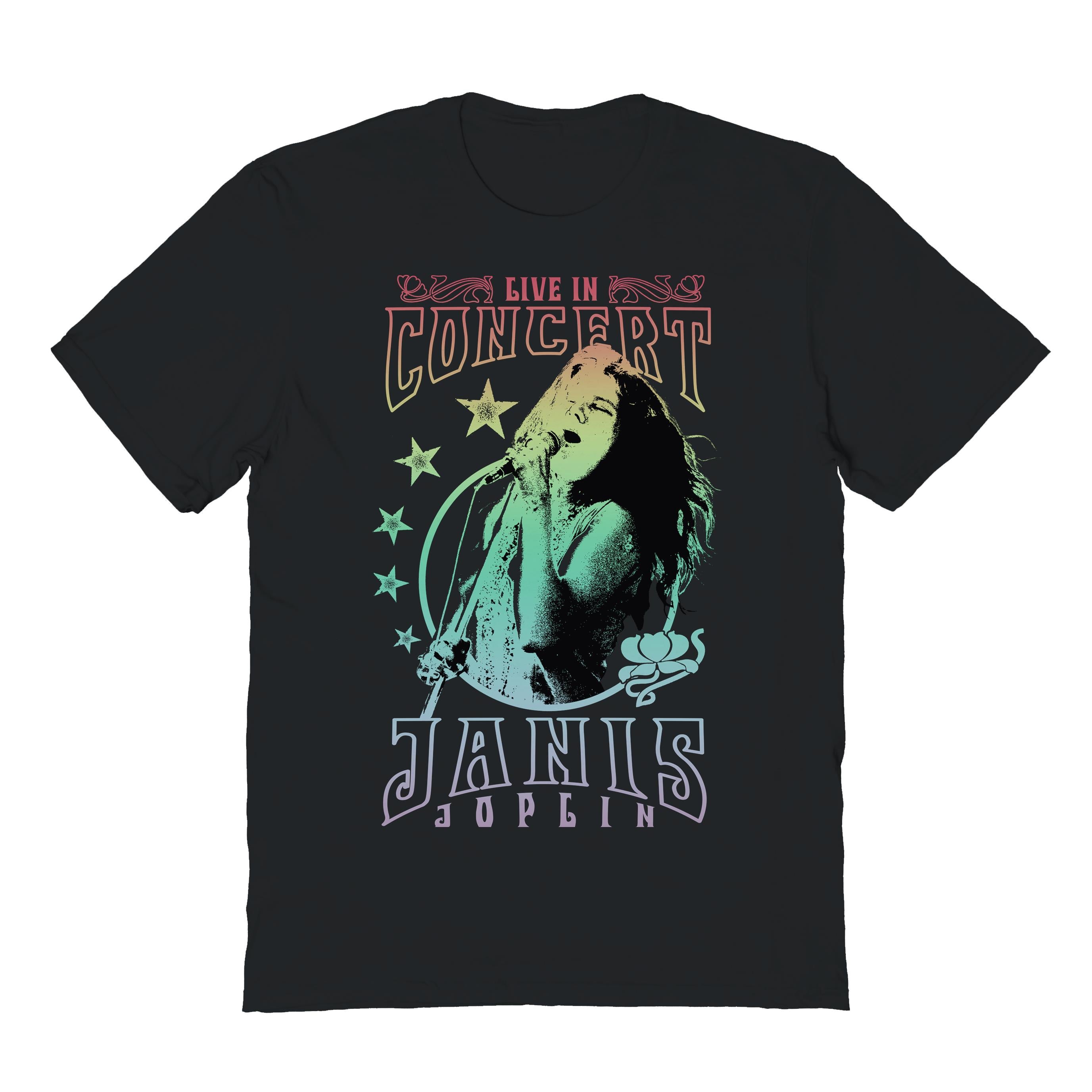 Wholesale Goodie Two Sleeves Janis Joplin Rainbow Live in Concert T-Shirt