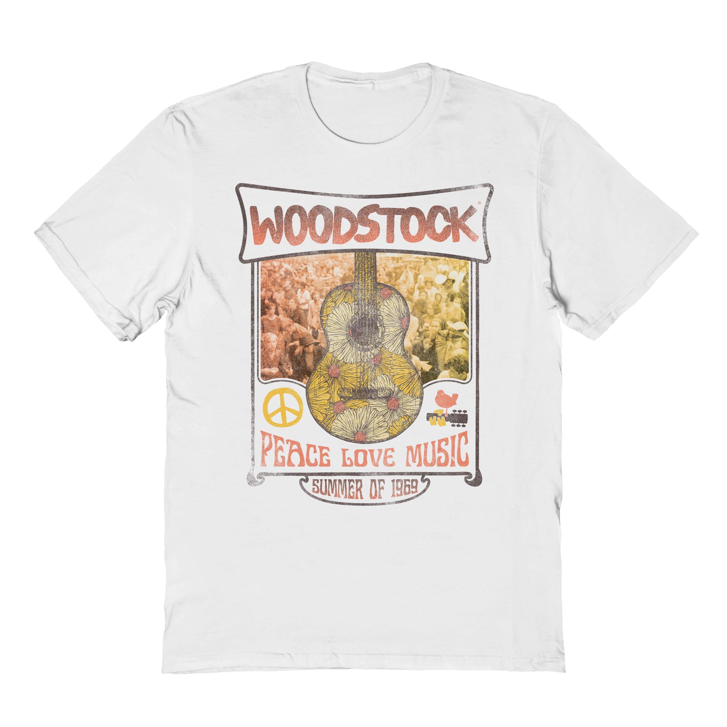 Wholesale Goodie Two Sleeves Woodstock Vintage Daisy Guitar T-Shirt