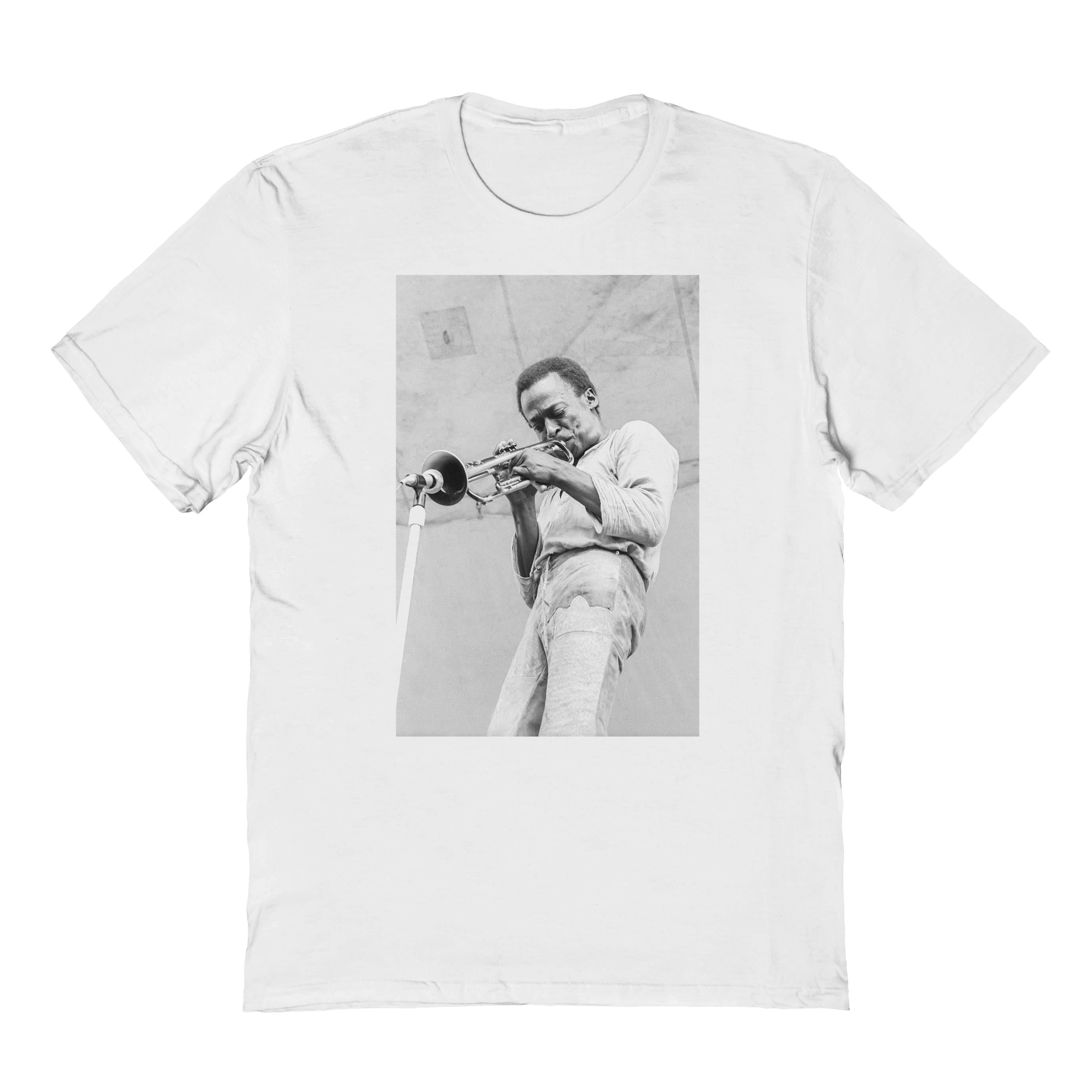 Wholesale Goodie Two Sleeves Miles Davis Black and White Photo T-Shirt