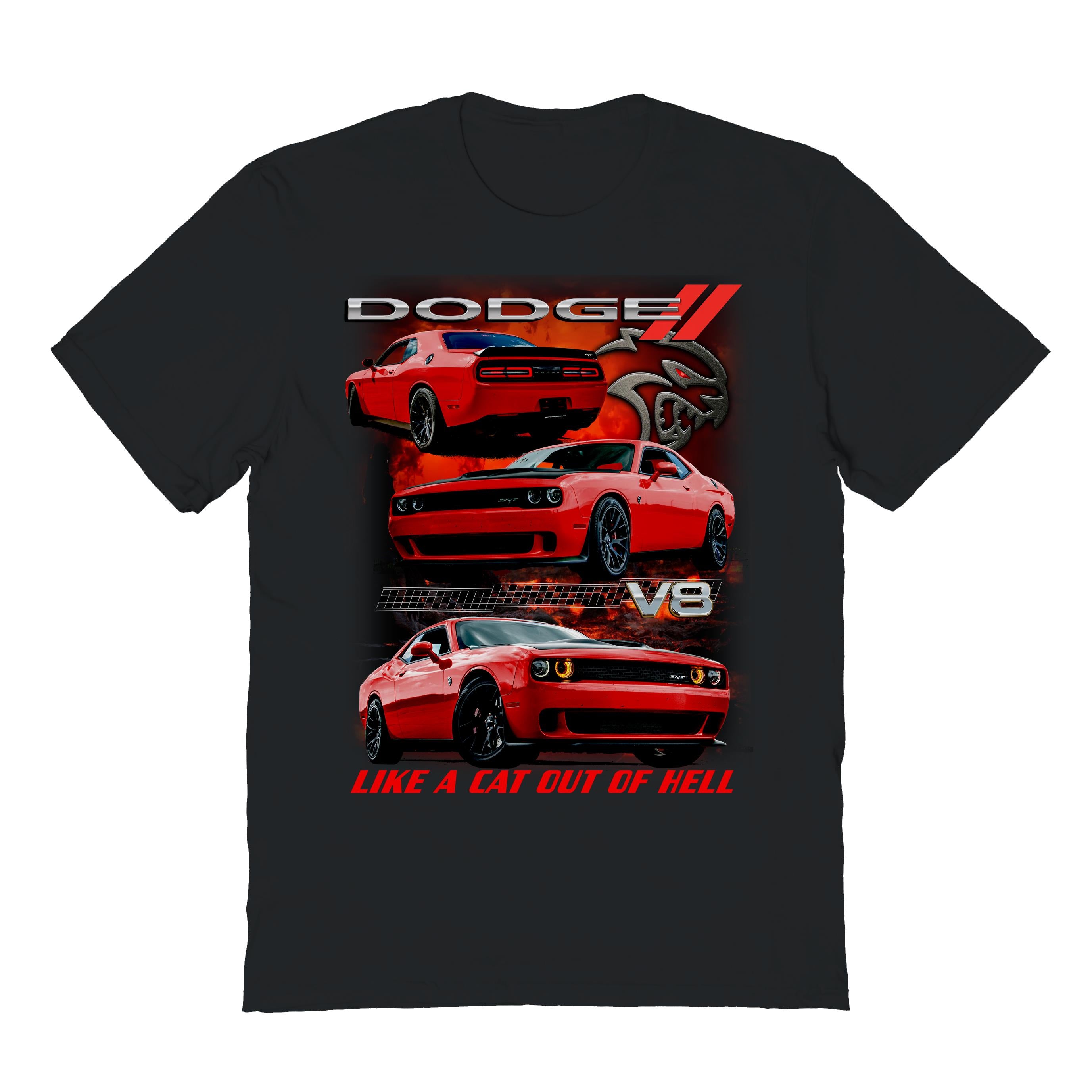 Wholesale Goodie Two Sleeves Dodge Cat Out of Hell T-Shirt