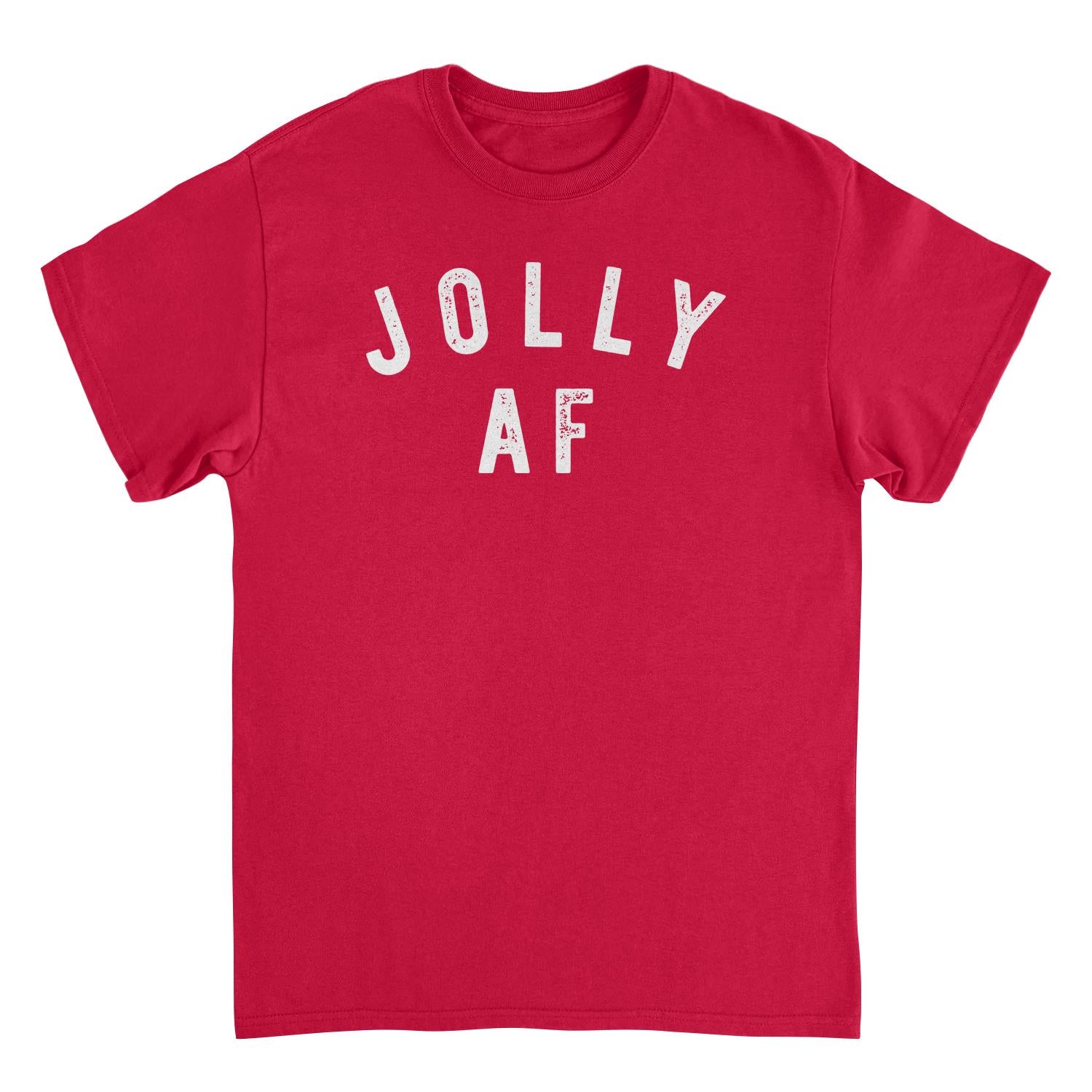 Wholesale Christmas T-Shirt - Jolly AF