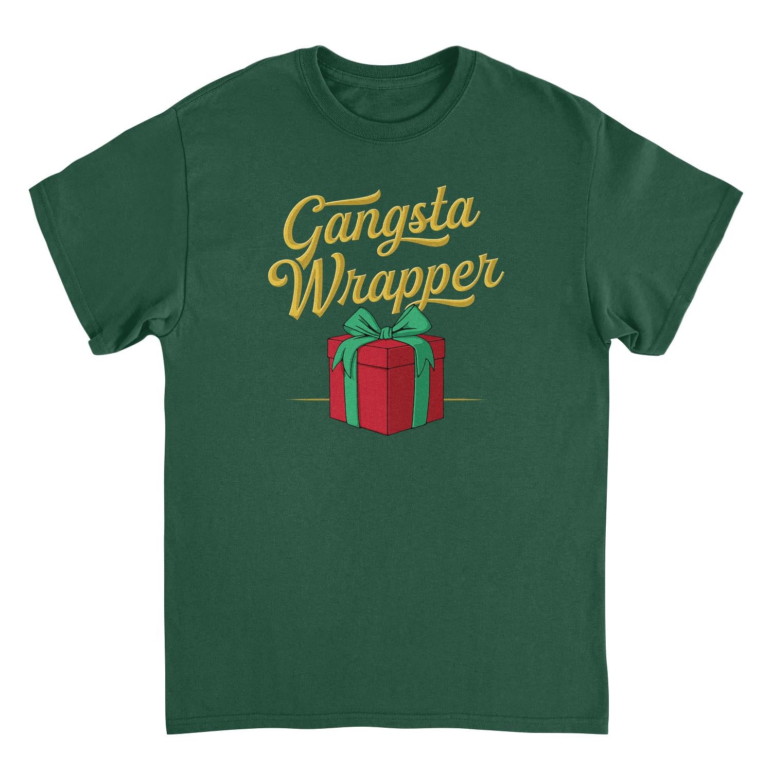 Wholesale Christmas T-Shirt - Gangsta Wrapper