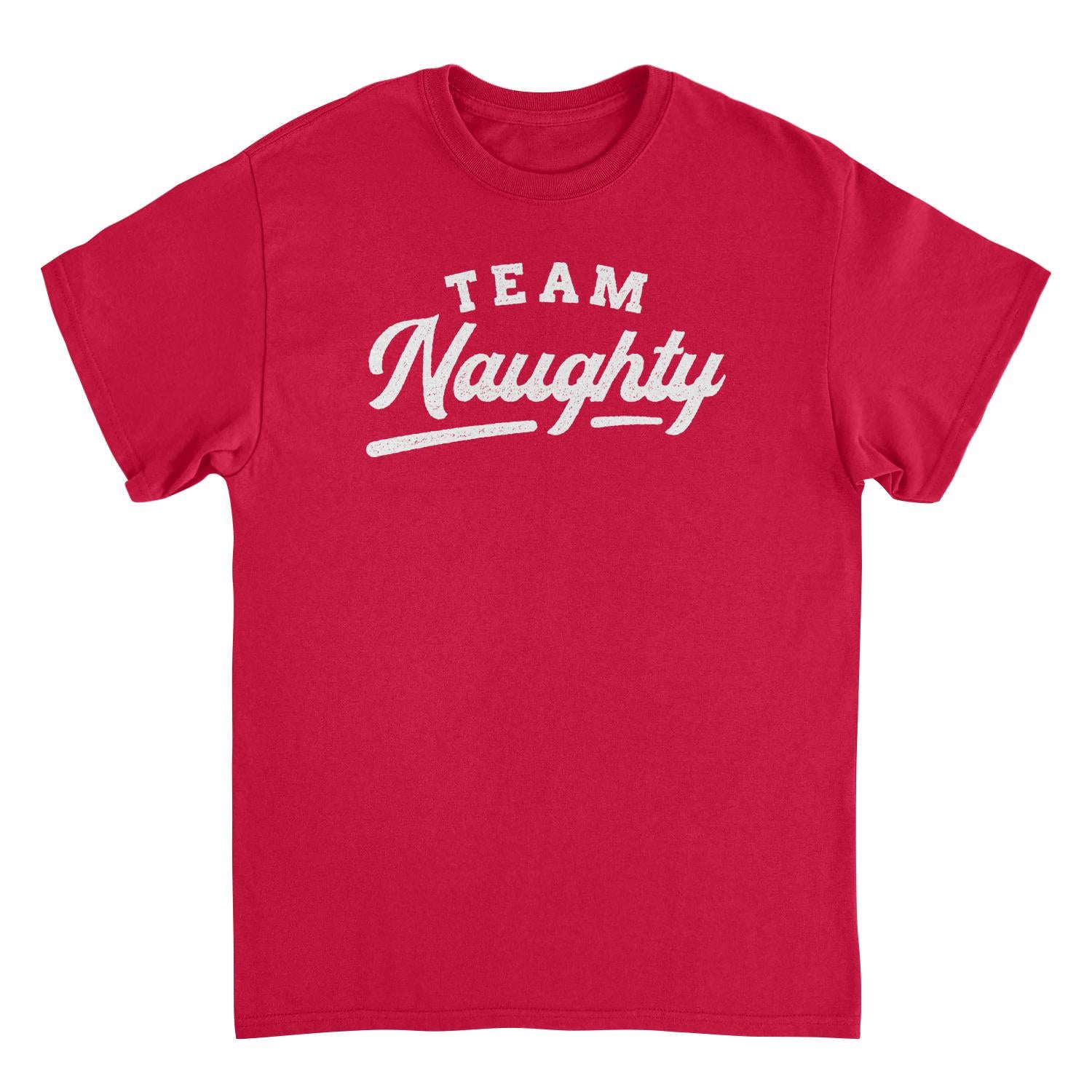 Wholesale Christmas T-Shirt - Team Naughty