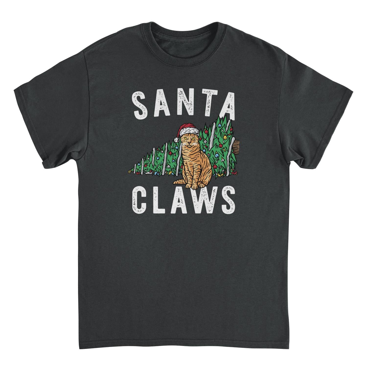 Wholesale Christmas T-Shirt - Santa Claws