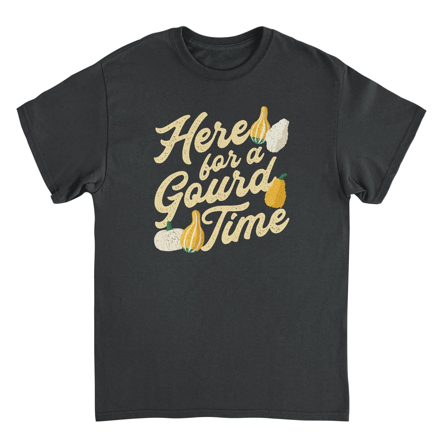 Wholesale Thanksgiving T-Shirt - Here for a Gourd Time