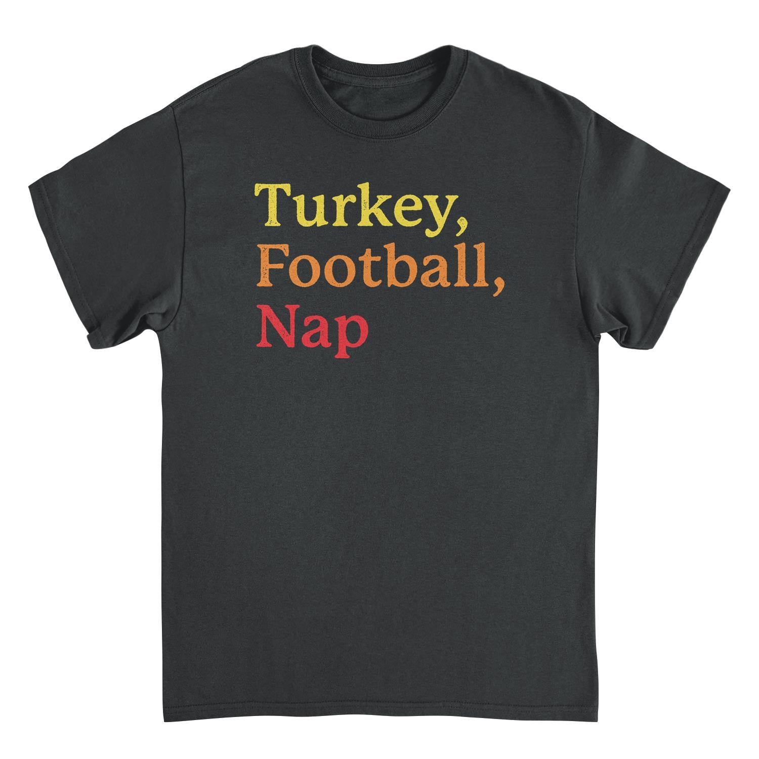 Wholesale Thanksgiving T-Shirt - Turkey Football Nap