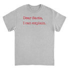 Wholesale Christmas T-Shirt - Dear Santa I Can Explain