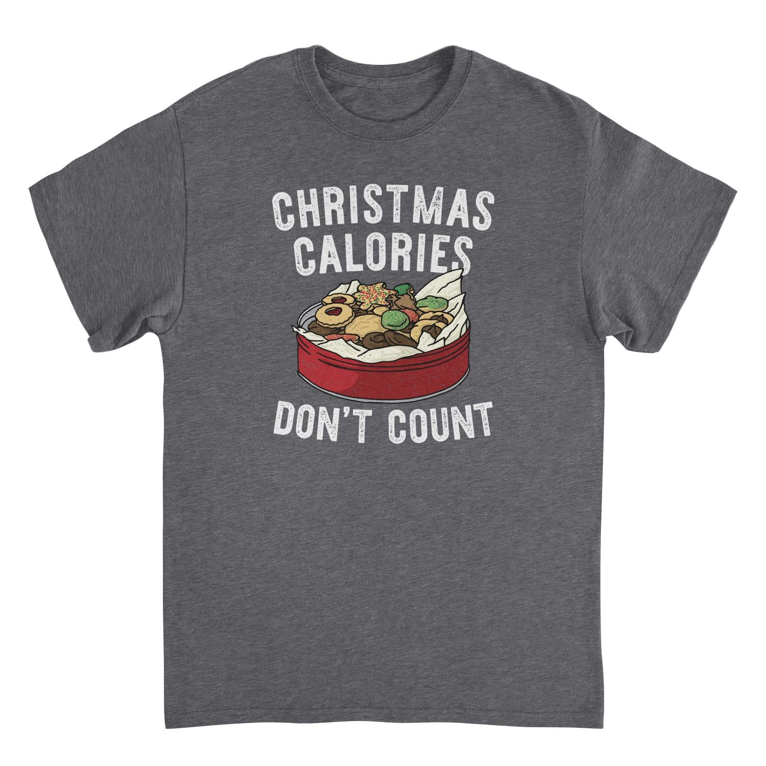 Wholesale Christmas T-Shirt - Christmas Calories Don't Count