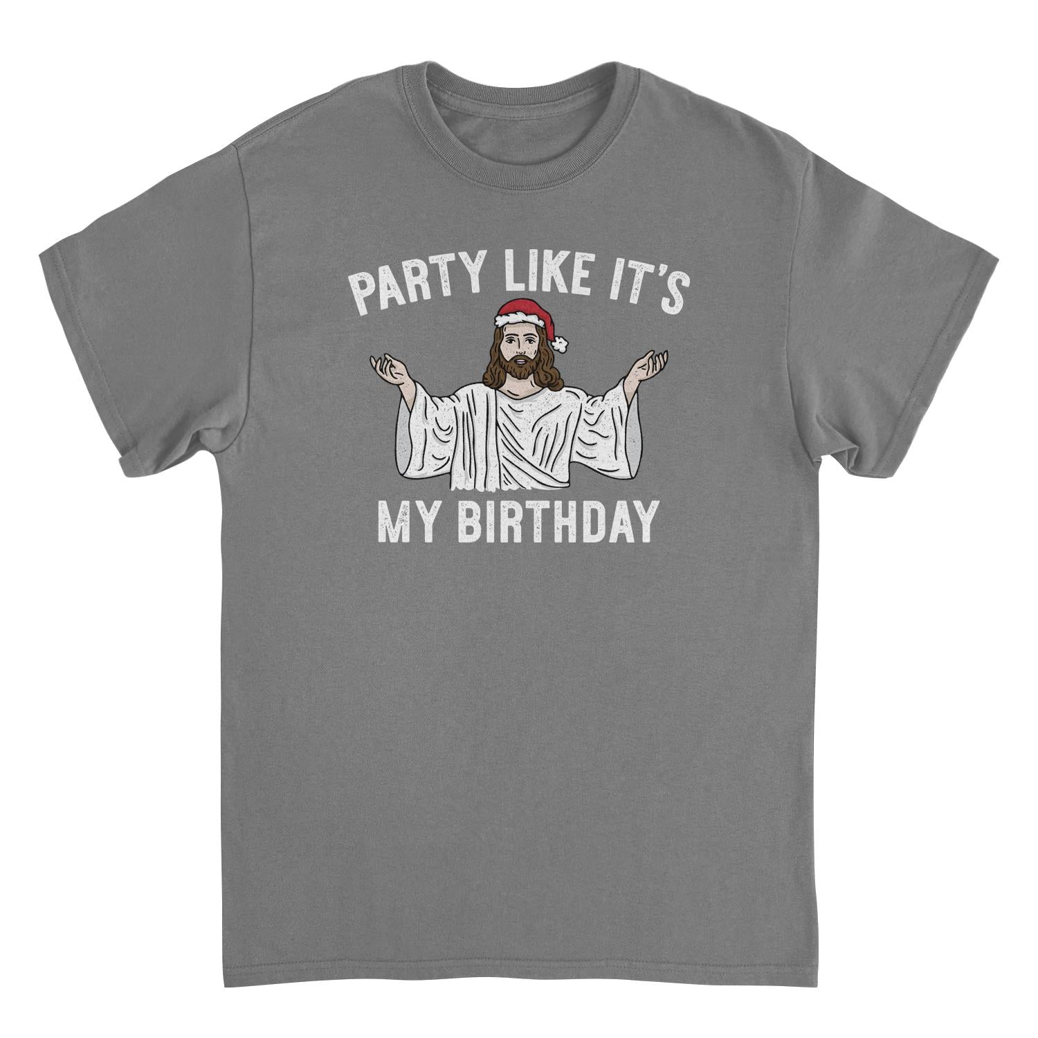 Wholesale Christmas T-Shirt - Party Like it's My Birthday